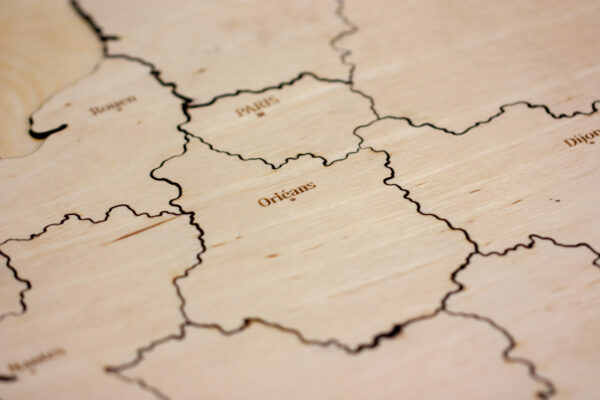 Drewniana Mapa Francji Puzzle drewniana dekoracja polski producent drewnianych map puzzle i map edukacyjnych mapa marsylii